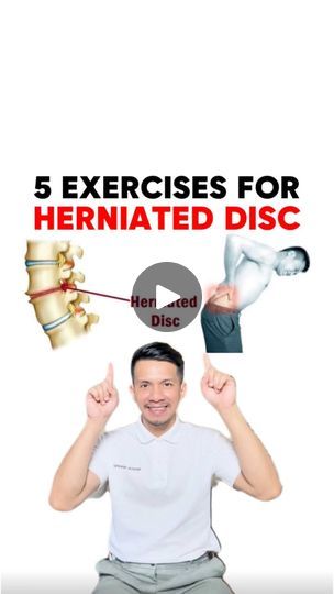 85K views · 1.4K reactions | 5 EXERCISES FOR HERNIATED DISC! 🔥🔥🔥 #lowbackpain #lowbackpainrelief #backpainrelief #herniateddisc #discherniation #trendingvideo #viralreelsfb | Physical Therapy Session | Physical Therapy Session · Original audio Disk Exercises, Low Back Pain Relief, Disk Herniation, Low Back Pain, Back Pain Relief, Trending Videos, Physical Therapy, Health Tips, Physics