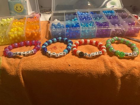 Four Horseman, Emo Emo, The Four Horsemen, Kandi Cuff, Four Horsemen, Bracelet Ideas, The Four, Drake, Cuff