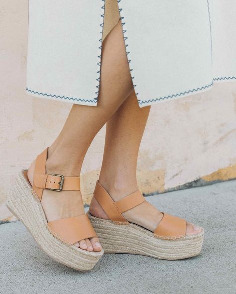 Platform Sandals Outfit, Soludos Espadrilles, Lace Up Espadrilles, Slip On Espadrilles, Post Partum, Leather Espadrilles, Platform High Heels, Platform Wedge Sandals, Outfit Combinations