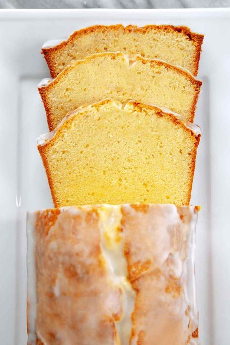 Cream Cheese Pound Cake Baking Cream Cheese, Confectioners Sugar Glaze, Cheese Pound Cake Recipe, Cream Cheese Pound Cake Recipe, Joy Of Baking, Cheese Pound Cake, Cream Cheese Pound Cake, Pound Cake Recipe, Torte Cupcake