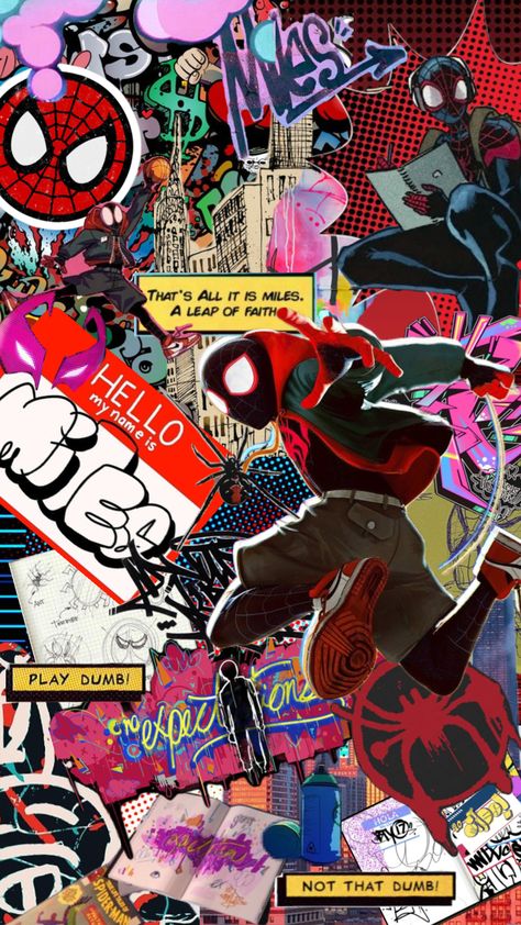 Imma do my own thing #spiderman #spider #spidermanaesthetic #spiderverse #milesmorales #spiderversewallpaper Imma Do My Own Thing, Moving Poster, Spiderman Room, Marvel Phone Wallpaper, Spiderman Poster, Spiderman Comic Art, Marvel Wallpaper Hd, Miles Spiderman, Image Spiderman