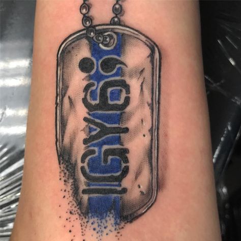 Blue Collar Tattoo For Men, Police Officer Tattoo, Igy6 Tattoo, Police Tattoos, Law Enforcement Tattoos, Police Tattoo, Collar Tattoo, Flag Tattoos, Hidden Mickeys