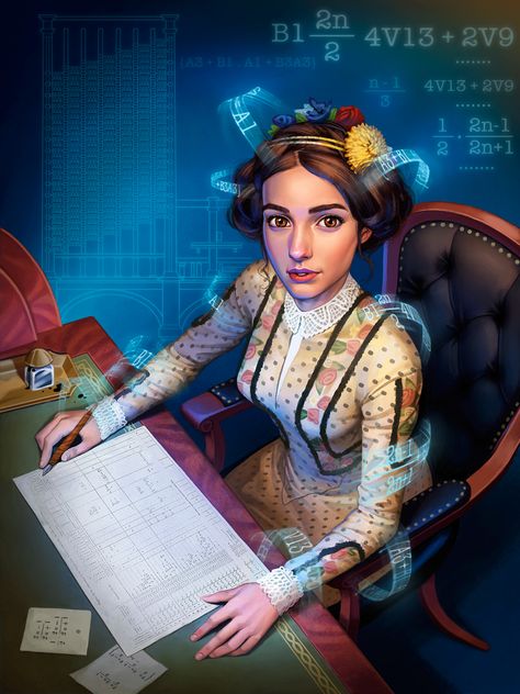 STEM: Epic Heroes - Technology Heroes (part 1) The First Computer, Epic Heroes, First Computer, Ada Lovelace, Epic Hero, Computer Programmer, Famous Logos, Stuffed Animal Cat, Vintage Character