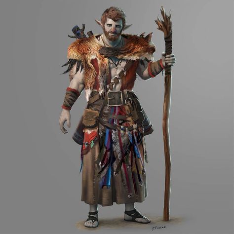 Dnd Firbolg, Dnd Places, Medieval Character, Swamp Witch, Dnd Druid, Character Male, Dnd Ideas, Character Images, Games Board