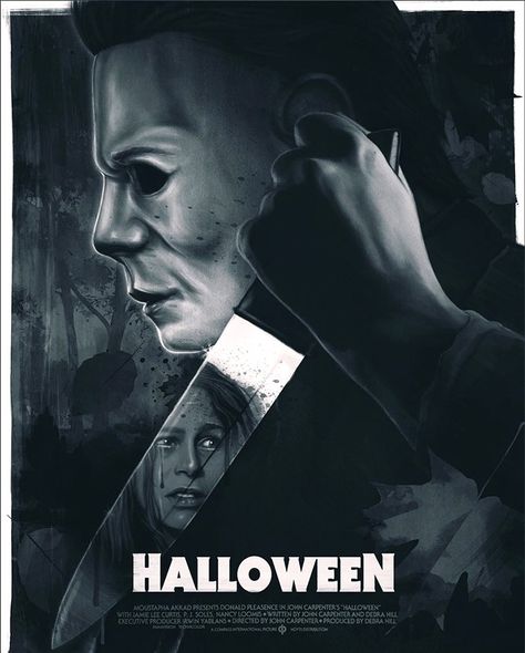 🖤🔪🖤 Michael Meyers Halloween, Horror Villians, Michael Myers Art, Halloween Franchise, Horror Movie Tattoos, John Carpenter Halloween, Scary Movie Characters, Slasher Movies, Horror Movie Icons