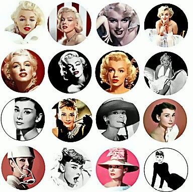 Audrey Hepburn And Marilyn Monroe, Bottlecap Necklace, Marilyn Monroe And Audrey Hepburn, Bottle Top Crafts, Bottle Cap Jewelry, Bottle Cap Necklace, Bottle Cap Art, Cap Art, Fairy Coloring Pages