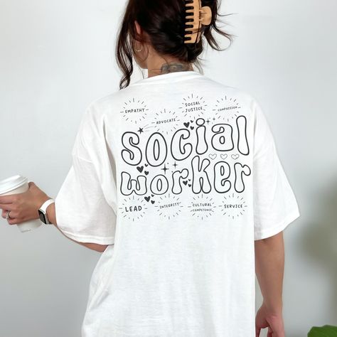 Social Worker Shirts, Social Worker Outfits, Social Work Quotes, School Social Worker, Counselor Gifts, Social Worker Gifts, Social Worker, Mock Ups, Work Quotes