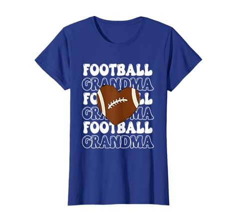 Proud Football Grandma Gift, Game day, Grandparent, Retro T-Shirt Grandma Vintage, A Football, Football Player, Cute Tshirts, Funny Me, Football Shirt, Soccer Players, American Football, Football Shirts