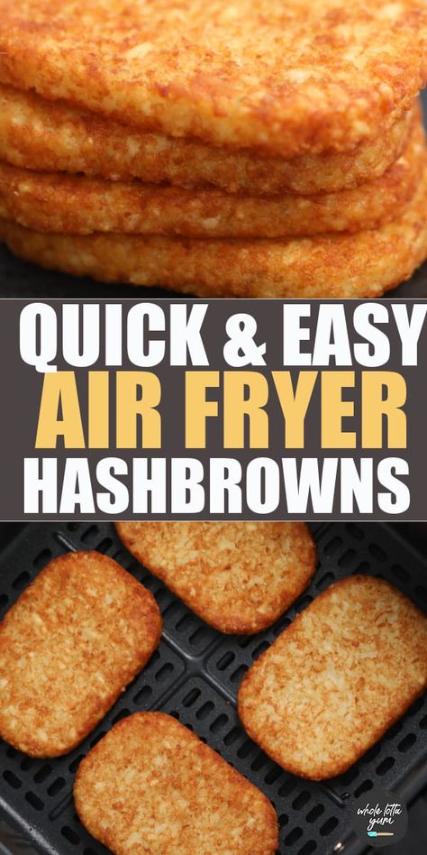 Frozen Hash Browns in Air Fryer Frozen Potato Patties In Air Fryer, Frozen Hashbrown Patties In Air Fryer, Air Fryer Hashbrowns Patties, Reheating Food In Airfryer, Hash Brown Patties In Air Fryer, Air Fry Frozen Hashbrown Patties, Airfry Hashbrown Patties, Hash Brown In Air Fryer, Airfryer Hashbrowns Frozen