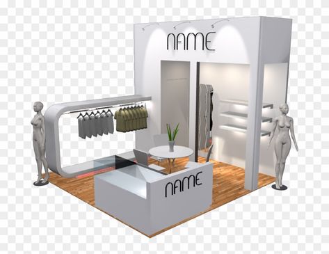 Exhibition Booth Design Fashion, Booth Stall Design, Exhibition Design Fashion, Design Booth Fashion, Fashion Booth Design Exhibition Stands, Clothes Booth Design, Small Pop Up Store, Small Fashion Store Design, Trade Booth Design