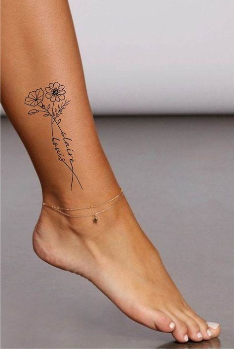 Feminine Cross Tattoo, Infinity Tattoo Designs, Ankle Tattoo Designs, Feminine Tattoo Sleeves, Single Line Tattoo, Polynesian Tattoo Designs, Mushroom Tattoos, Tattoos For Women Flowers, Ocean Tattoos