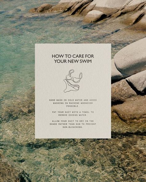 Swim Branding, Brand Values, Tone Of Voice, 카드 디자인, Minimalist Chic, Branding Design Inspiration, Swimwear Brands, Philadelphia Pa, Brand Identity Design