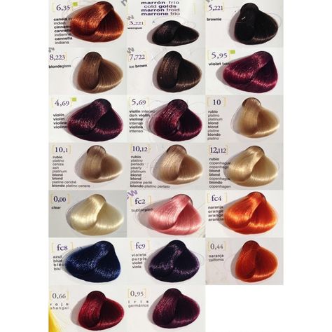 Pelo Color Vino, Color Uva, Ashy Hair, Ash Hair, Ash Hair Color, Hair Color Formulas, Purple Wig, Hair Color Chart, Pink Wig