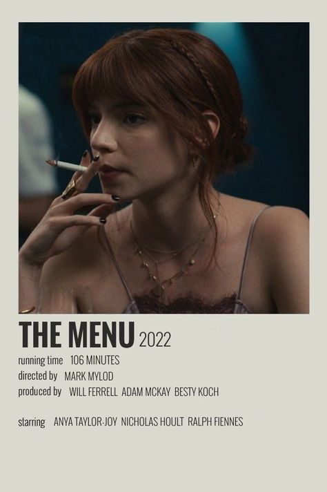 The Menu Polaroid Poster, From Tv Series 2022, The Menu Poster Movie, The Menu Movie Poster, The Menu Poster, Menu Movie, The Menu Movie, Movie Poster Polaroid, Movie Recs