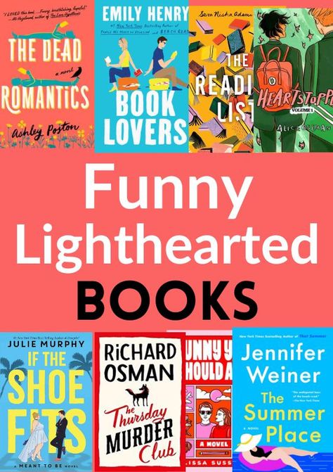 Funny Fiction Books, Lighthearted Books, Funny Novels, Light Reads, Book Lovers By Emily Henry, Love And Other Words, It Happened One Summer, Best Books For Teens, Tessa Bailey