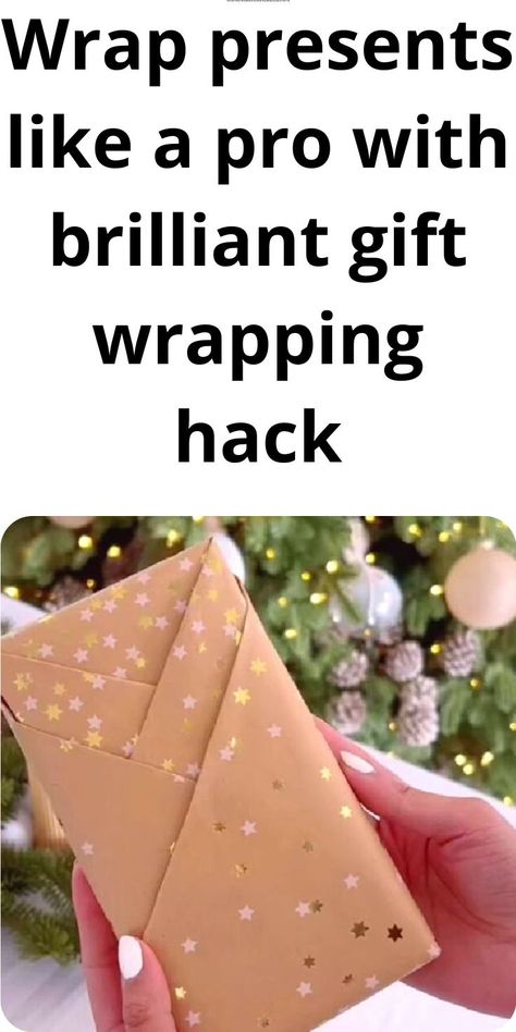 Easy Gift Wrapping Tutorials, Gift Wrapping Hacks, Professional Gift Ideas, Wrapping Hacks, Creative Corporate Gifts, Christmas Gift Wrapping Diy, Cute Gift Wrapping Ideas, Gift Wrapping Tutorial, Wrap Presents