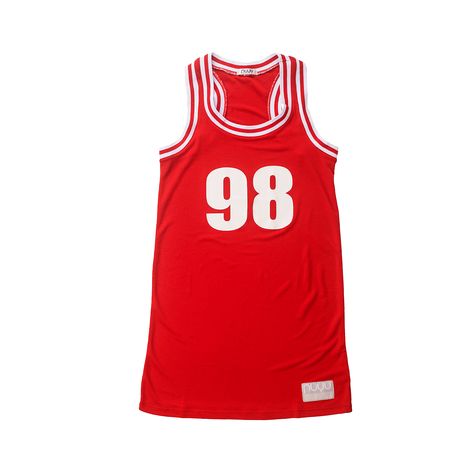 Essentials by nuyu Racerback Dress Vintage Basketball Jerseys, Vintage Basketball, Cool Tanks, Racerback Dress, The Outfit, Basketball Jersey, Racer Back, Jersey Dress, Dress Backs