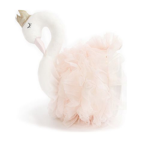 Add a touch of whimsy to any room with the beautiful Swan Princess wall mount. Adorned with gold crown, and pink ruffle feathers, she is a beautiful accent to any bedroom, nursery or playroom. - Home Decor Mirrors & Wall Decor - Maisonette Swan Nursery Decor, Swan Nursery, Animal Wall Mount, Animal Head Wall Decor, Animal Head Wall, Princess Nursery, Toddler Bedroom, Toddler Stuff, Swan Princess