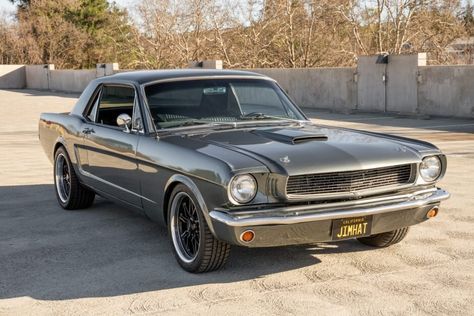 1966 Ford Mustang Coupe (modified, gray, 331ci V8, 4-speed) 1966 Mustang, Ford Mustang Coupe, 1966 Ford Mustang, Classic Mustang, San Jose California, Mustang Cars, Limited Slip Differential, First Car, Classic Cars Online