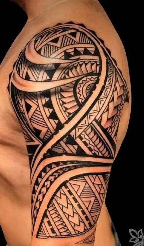 Do you want to get a tribal tattoo but are afraid because you don't know its meaning? We have collected 50+ men's & women's tribal tattoo ideas and indicated their meanings. မာယာ Tattoo, Tattoo Trends 2023, Viking Tattoos For Men, Polynesian Tattoo Sleeve, Tato Maori, Font Tato, Tato Suku, See Tattoo, Polynesian Tattoo Designs