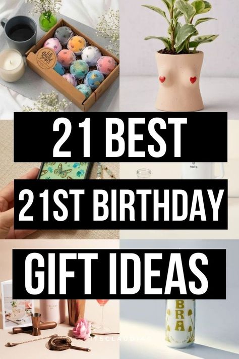 this girl shows you the absolute best gifts for 21st birthday girls. If you’re having trouble finding the right 21st birthday gifts, this girl shows you the best gift idea for every type of girl. 21 Gifts For 21st Birthday, Gifts For 21st Birthday, 21st Birthday Gift Baskets, 21st Birthday Gifts For Guys, 21st Birthday Gifts For Boyfriend, Best 21st Birthday Gifts, 21st Birthday Gifts For Best Friends, Diy 21st Birthday Gifts, 21st Birthday Gifts For Girls