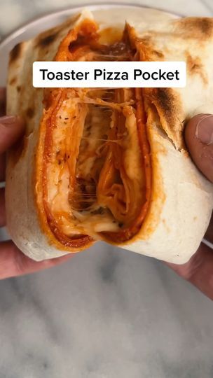 1 minute Toaster Pizza Pocket Hack 🍕 | 1 minute Toaster Pizza Pocket Hack 🍕 | By Josh Elkin | Facebook Toaster Pizza Pockets, Toaster Wraps, Toaster Pockets, Microwave Pizza, Pizza Pocket, Josh Elkin, Kid Meals, Pizza Pockets, Healthy Side