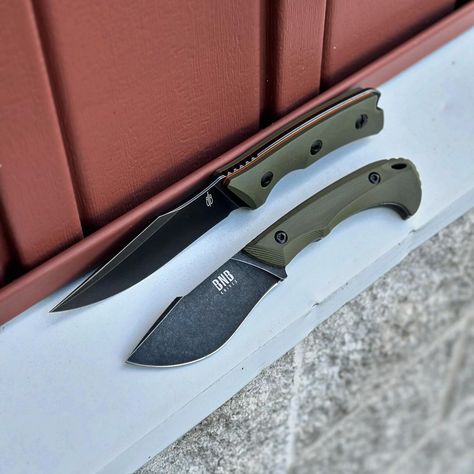 BNB Barracuda & BNB Piranha. Add them to your collection today. They’re both available now on our website. #Livewithanedge #bucknbear #custom #handmade #hunting #fishing #outdoors #guns #knives #knifeporn #knifecommunity #edc #pocketdump #crkt #vlone #supreme #knife #knifenut #knifesale #knifemaking #bespokepost #knifepic #tactical #forgedinfire #buckknives #benchmade #nra #bnbknives #craft #damascus Buck Knives, Pocket Dump, Bespoke Post, Knife Making, Hunting Fishing, Damascus, Hunting, Fishing, Quick Saves