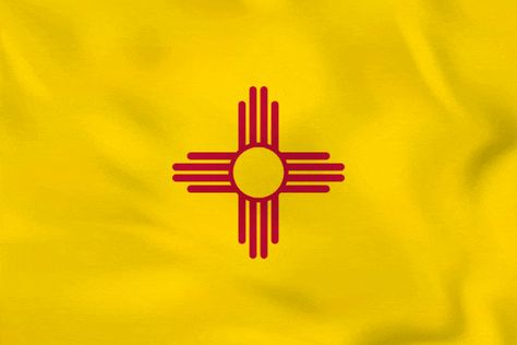 New Mexico flag New Mexico Flag, Sante Fe, Mexico Flag, State Map, State Flags, New Mexico, United States Of America, Google Images, Need To Know