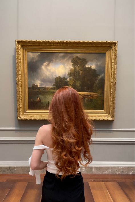 Died Red Hair, Hbic Aesthetic, Auburn Hair Aesthetic, Auburn Wavy Hair, Auburn Aesthetic, Evans Aesthetic, Ginger Hair Girl, Red Hair Inspo, Ginger Hair Color