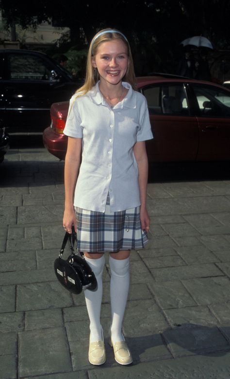 BEVERLY HILLS, CA - DECEMBER 6: Kirsten Dunst attends the Second Annual Premiere Women in Hollywood Luncheon, held at the Four Seasons Hotel. #kirstendunst #1995 Kirsten Dunst 90s, Bring It On Outfits, Kirsten Dunst Style, Kristen Dunst, 2000s Icons, Visual Archive, Kirsten Dunst, The Four Seasons, Drawing Inspo