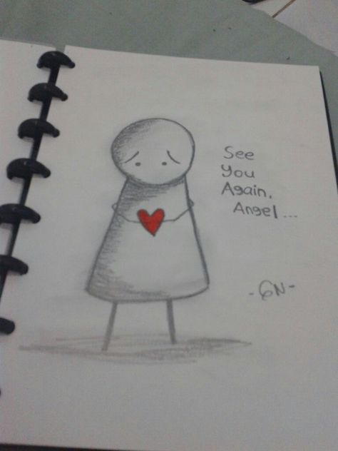 Missing you is my daily activity, angel... ♥ #sketches #pencil #draw #sketch #GNsketch #guardianangel #brother #missing Miss You Sketch, Breakup Sketch Ideas, Miss You Drawing Ideas, Angel Sketches Pencil, Crazy Girlfriend Quotes, Missing Drawing, Inspirational Quotes About Time, Love Quotes For Fiance, Positive Good Night Quotes