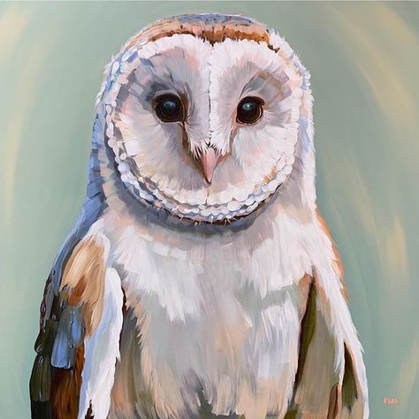 Faerie Painting, Owl Acrylic Painting, Owl Painting Acrylic, Barn Owl Painting, Barn Owl Art, Wings Art, Bird Theme, Owl Painting, Magical Art