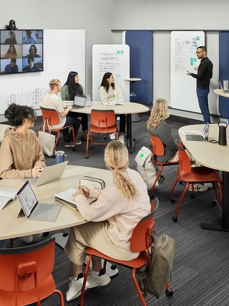 Berkeley Geography on X: "Last year's Big Give donations allowed us to replace 30 stalling computers in the CAGE Lab! Our next step: transform our classrooms into active learning spaces (like this one from @Steelcase). Help us by donating here: https://t.co/fMOnkKnOUw https://t.co/vFuiuZvvD3" / X Active Learning Classroom, Hybrid Learning, Active Learning, Investor Relations, Mindfulness Activities, Workspace Design, Learning Spaces, Student Engagement, Next Step