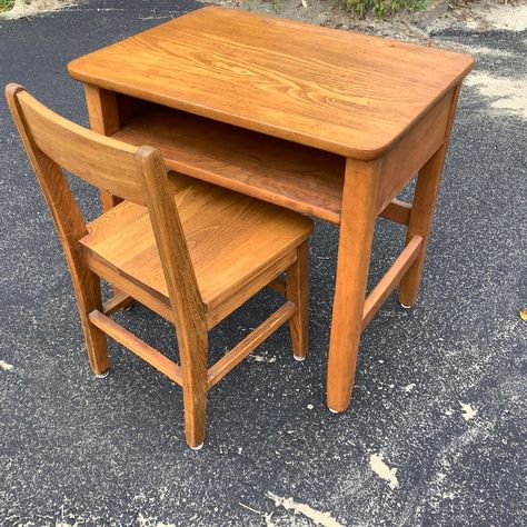 Vintage school chairs