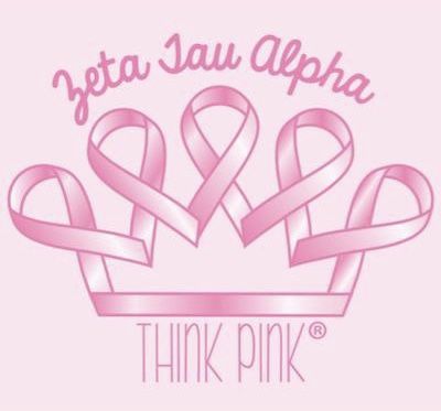 Zeta Tau Alpha Crown, Zeta Tau Alpha Shirts, Sorority Paintings, Prints Ideas, Pink Crown, Sorority Crafts, Zeta Tau Alpha, Sorority Life, Golf Tournament