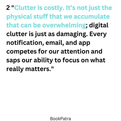 Tell us about your view on this book! 📚✨ "Digital Minimalism: Choosing a Focused Life in a Noisy World" by Cal Newport is a book that explores how to declutter your digital life to regain focus and control. These quotes capture the essence of "Digital Minimalism," focusing on intentional technology use, the dangers of digital clutter, the importance of solitude, and the benefits of deep work. #inspirationalquotes #motivationalquotes #motivation #inspiration #quotes #quoteoftheday #love #quo... Minimalism Quotes, Cal Newport, Digital Clutter, Deep Work, Digital Minimalism, How To Declutter, Inspiration Quotes, Newport, Personal Growth