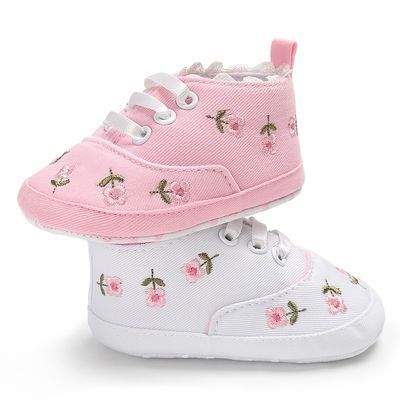 Crib Shoes Girl, Child Shoes, Zapatos Mary Jane, Toddler Summer, Flower Shoes, Flower Soft, Girls Shoes Kids, Baby Sneakers