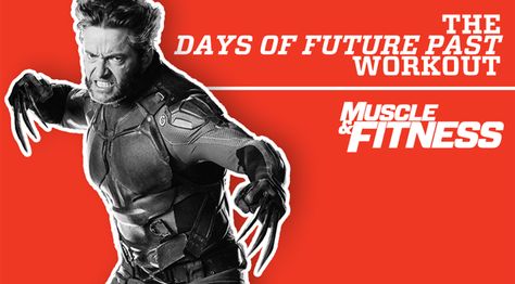 The man behind Wolverine dialed up his training yet again for the latest X-flick. Hereâs a full week of Hugh Jackman's program, straight from his trainer. Hero Workouts, Strongman Training, Lou Ferrigno, Days Of Future Past, Pumping Iron, Chest Workout, Workout Routines, Muscle Fitness, Hugh Jackman