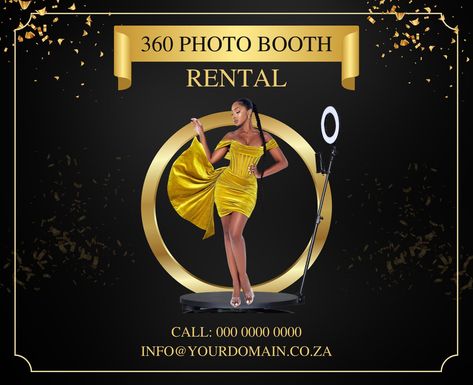 360 Video Booth, 360 Photobooth, Photo Booth Machine, Picture Booth, 360 Photo Booth, 360 Photo, Video Booth, Photos Booth, Social Media Flyer