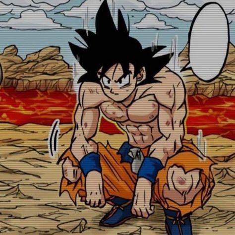 Goku Pfp Manga, Goku Serious, Goku Manga Pfp, Dragon Ball Pfp, Goku Pfp, Goku Pics, Goku Manga, Dbz Manga, Image Dbz