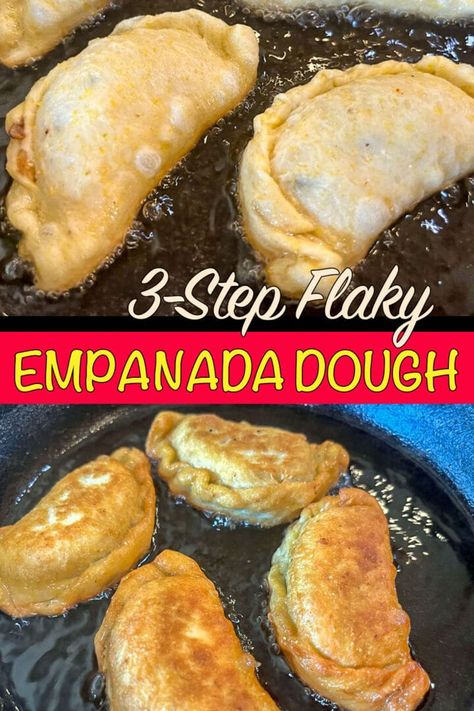 Special Quesadilla, Flaky Empanada Dough Recipe, Empanadas Sweet, Meat Hand Pie Recipe, Buko Pandan Recipe, Dessert Empanadas Recipe, Sweet Empanadas Recipe, Empanada Dough Recipe, Empanadas Recipe Dough