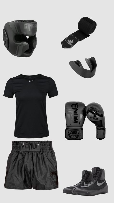 #mma #outfit #boxing Boxing Collage, Mma Outfit, Mma Aesthetics, Boxing Outfits, Kickboxing Outfit, Men Gym Outfit, Boxers Outfit, Boxing Outfit, Boxing Clothes