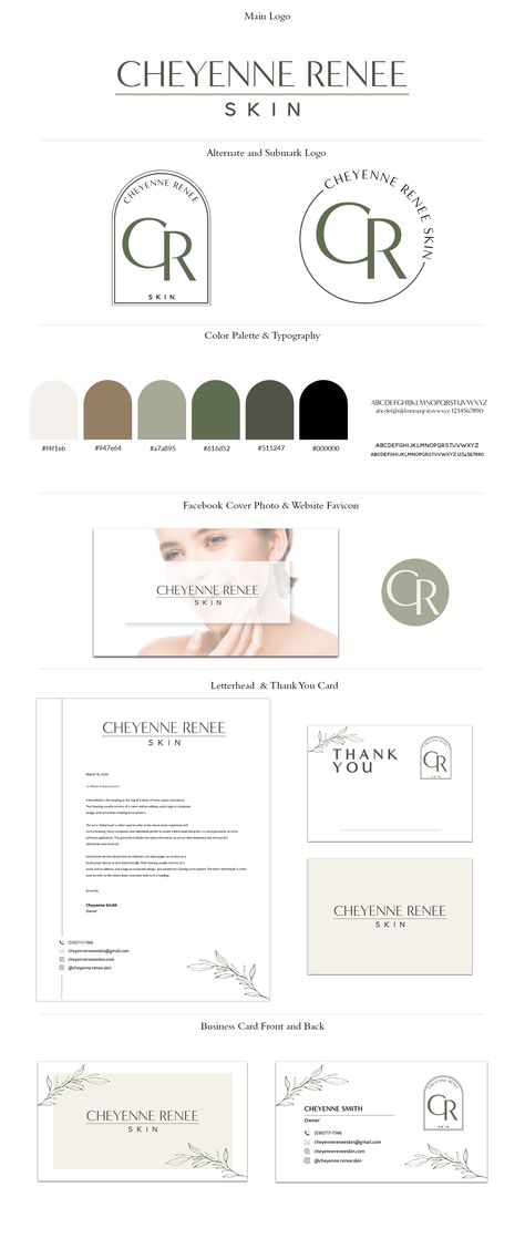 Minimalist Skincare line custom business logo branding for client Cheyenne Renee Skin Brand Logo Inspiration, Skincare Brand Logo, Minimalist Skincare, Proverbs 16 3, Skincare Brand, Your Girl, Logo Inspiration, Business Logo, Logo Branding