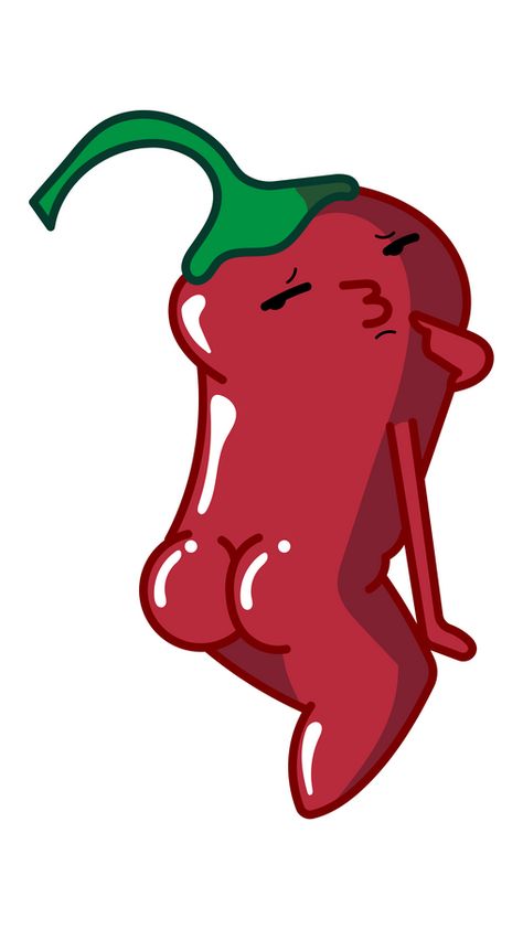 This Spicy Red Pepper Sticker is so hot that it is hard to resist. This spicy red pepper is also known as chili pepper. It is a type of fruit from the Capsicum family. It is typically small to... Apple Sticker, Care Bear Tattoos, Weird Stickers, Mcdonald's Happy Meal, Hottest Chili Pepper, Grunge Art, Food Drawing, Happy Meal, Beautiful Fantasy Art