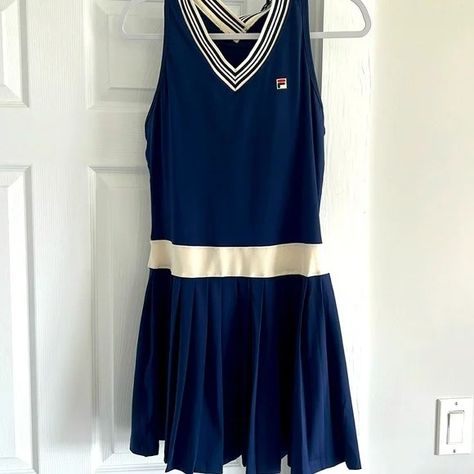 Fila | Dresses | Nwt Fila Tennis Dress Size Small | Poshmark Fila Dress, Fila Tennis, Tennis Dress, Tennis, Size Small, Mini Dress, Womens Dresses, Navy, Tags