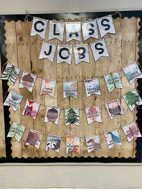 Class Jobs Display Ideas, Year 5 Classroom Ideas, Wow Work Display, Deco Classroom, Classroom Displays Ks2, Classroom Display Ideas, Class Jobs Display, Pyp Classroom, Classroom Wall Displays