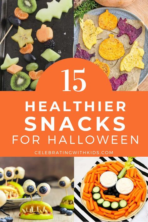 Healthy Halloween Snacks For Kids, Kids Deserts, Halloween Deserts, Healthy Halloween Food, Veggie Cups, Halloween Snacks For Kids, Healthy Halloween Treats, Healthy Halloween Snacks, Kids Vegetables