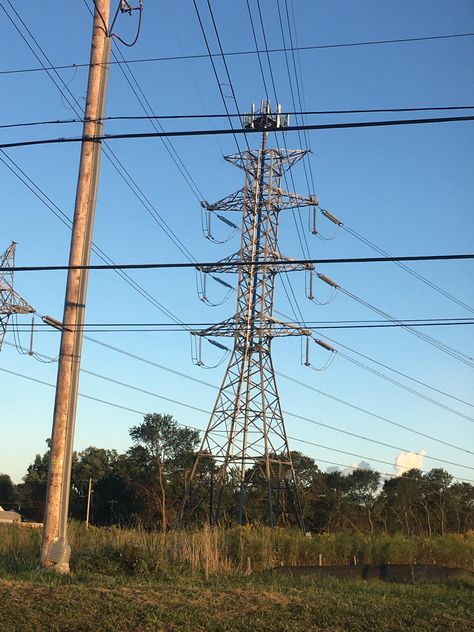 This cell tower mounted in a high tension power line tower Pretty Objects, Cell Tower, High Tension, Philippines, Tower, Quick Saves, Art