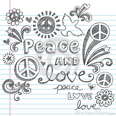 Peace Signs & Love Sketchy Doodles Vector Stock Photo - Image: 25834980 Peace Sign Drawing, Doodles Design, Bugs Drawing, School Vector, Notebook Doodles, Love Coloring Pages, Cool Doodles, Love Doodles, Mom Art