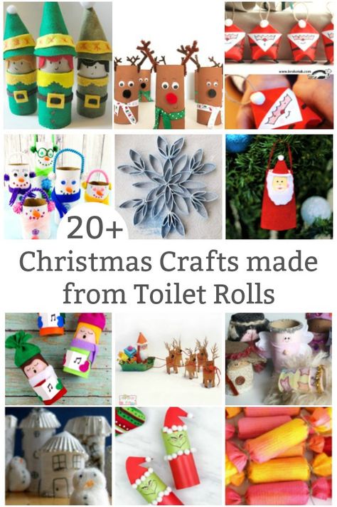 Toilet Paper Roll Nutcracker, Nutcracker Toilet Paper Roll Craft, Christmas Crafts Simple, Toilet Roll Crafts, Cardboard Tube Crafts, Creative Christmas Crafts, Thrifty Crafts, Christmas Toilet Paper, Toilet Roll Craft